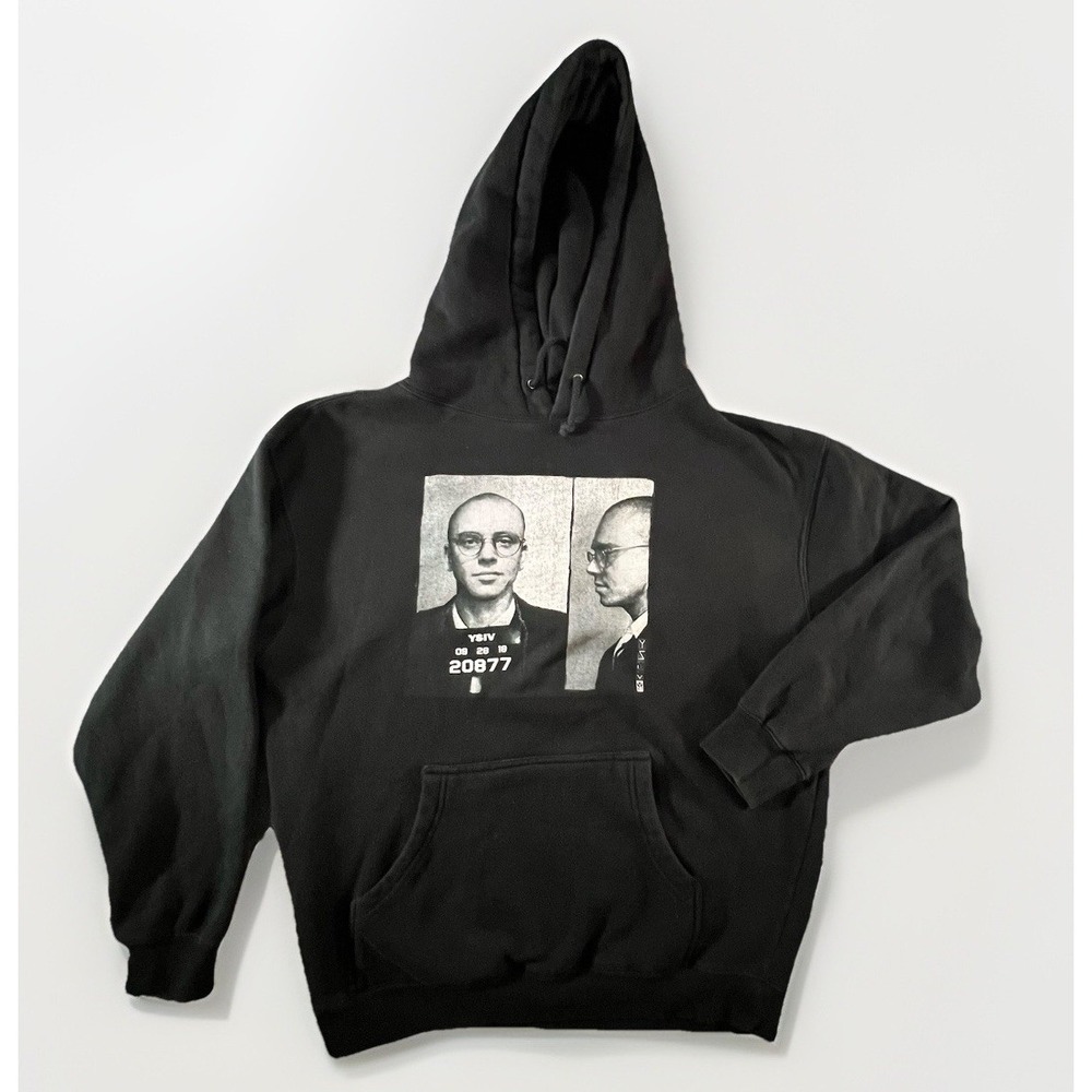 Logic‎ YSIV Hoodie Mugshot Album Rap Hip Hop Black Sweatshirt Men's M/L